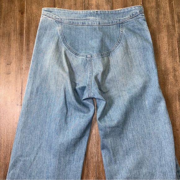 Grey Ant Flare Jeans Y2K High Rise Vintage Rare 70s Light Blue Retro Vintage - Picture 9 of 10
